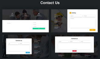 高端企业产品与服务网页设计模板 打造数字化时代的卓越品牌形象